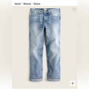 Jcrew Slouchy Boyfriend Jean